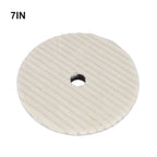 6" Wool Polishing Pad for Car Detailing (Set of 4)