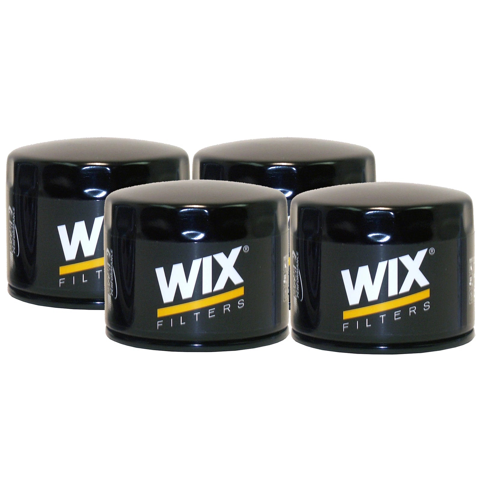 Set of 4 Wix Engine Motor Oil Filters for Chrysler Dodge Hyundai Mazda