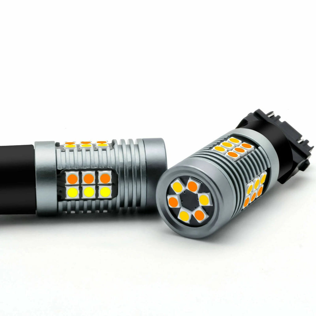 LED Switchback Turn Signal Light Bulb for Dodge Ram 1500 2500 (1994-2010)