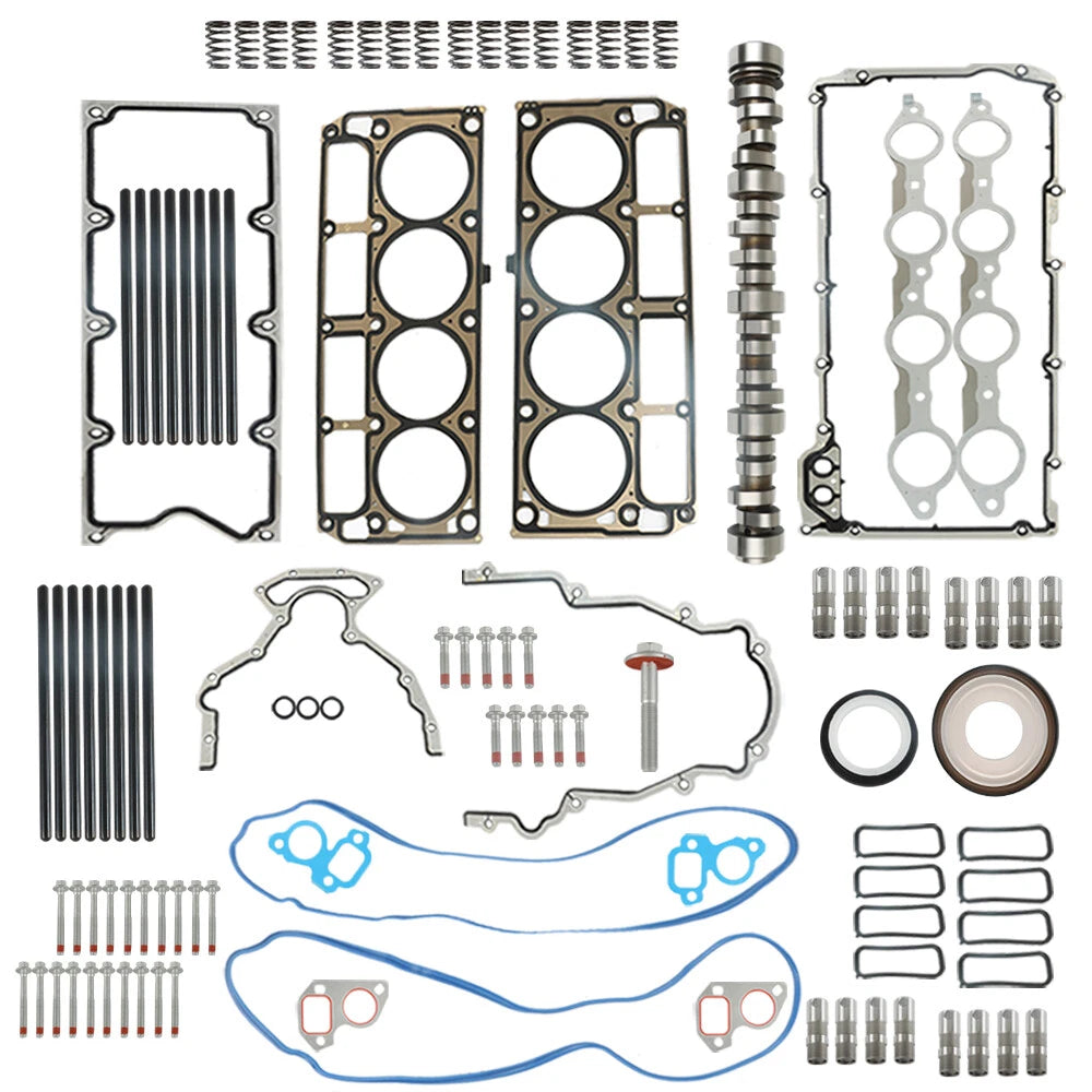 Stage 2 LS Cam Lifters Pushrods Kit for LS1 4.8 5.3 5.7 6.0 6.2 (1997–2023)