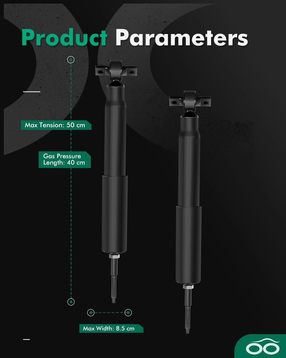 Front Shocks Struts for Ford Expedition F-150 Heritage F-250