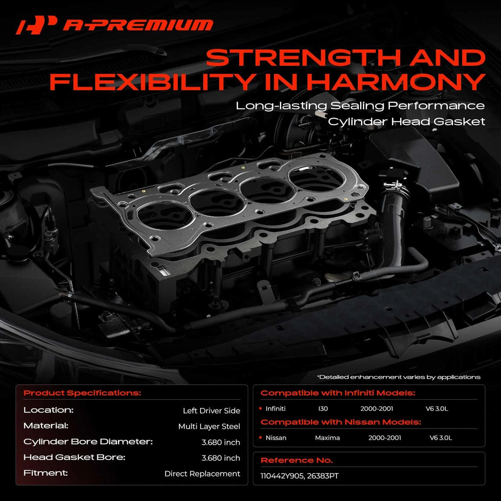 Cylinder Head Gasket for Nissan Maxima Infiniti I30 (2000–2001)