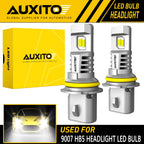 2X AUXITO 9007 HB5 LED Headlight Bulbs for