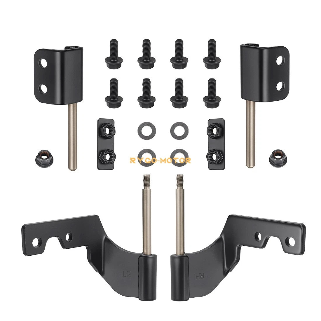 Half Door Hinge Hardware Kit for Polaris Ranger XP 1000 / Crew XP 1000 (2018–2023)
