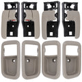 Set of 4 Door Handles and Trim for Toyota Tundra (2000–2006) Beige
