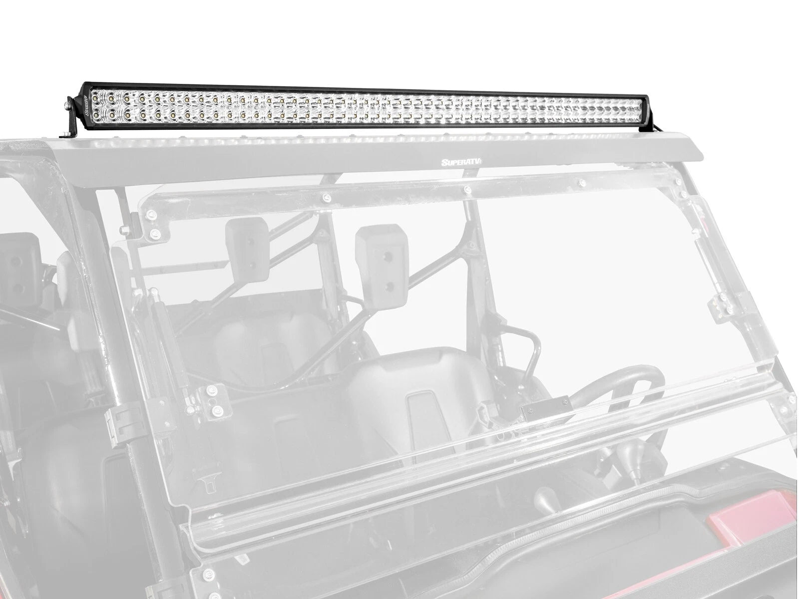 50" Straight Double-Row Light Bar for SuperATV (See Fitment)