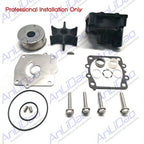 Water Pump Impeller Kit & Spacer Collar for Yamaha 150 175 200 250 (61A-W0078-A2)