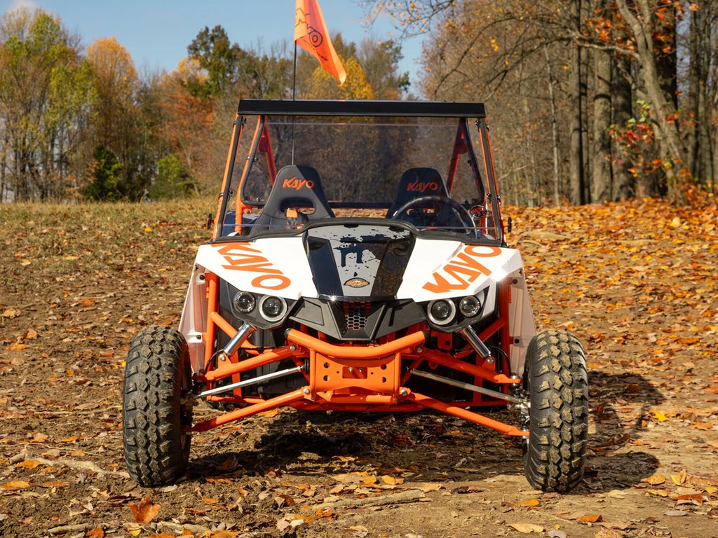 Scratch-Resistant Full Windshield for Kayo S200 (2023–2023+)