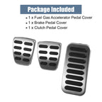 3pcs Accelerator & Brake Pedal Cover Set for Kia Forte (2010–2012)