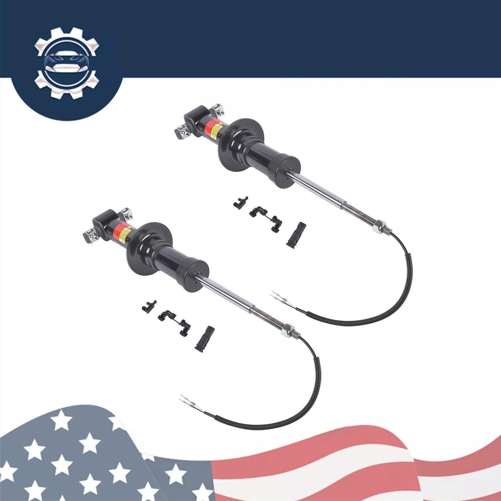 2X Front Shock for Cadillac Escalade, Chevy Silverado (Used)