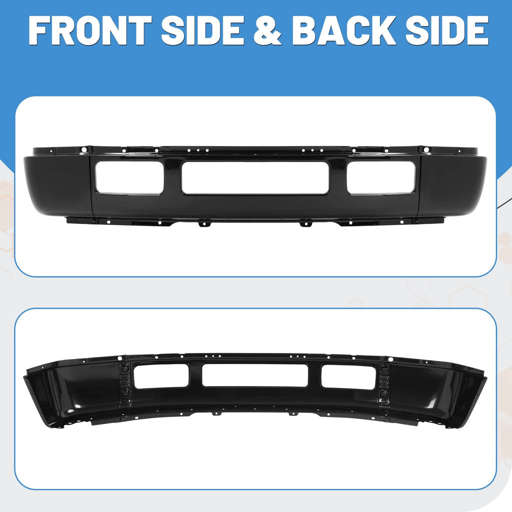 Steel Black Front Bumper for Ford F-250 F-350 Super Duty (2005–2007)