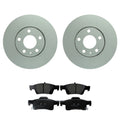 Bosch QuietCast Rear Rotor & Akebono ProACT Ceramic Pads for Durango