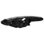 LH+RH  Black Headlights for Mazda 2 (2007 - 2014)