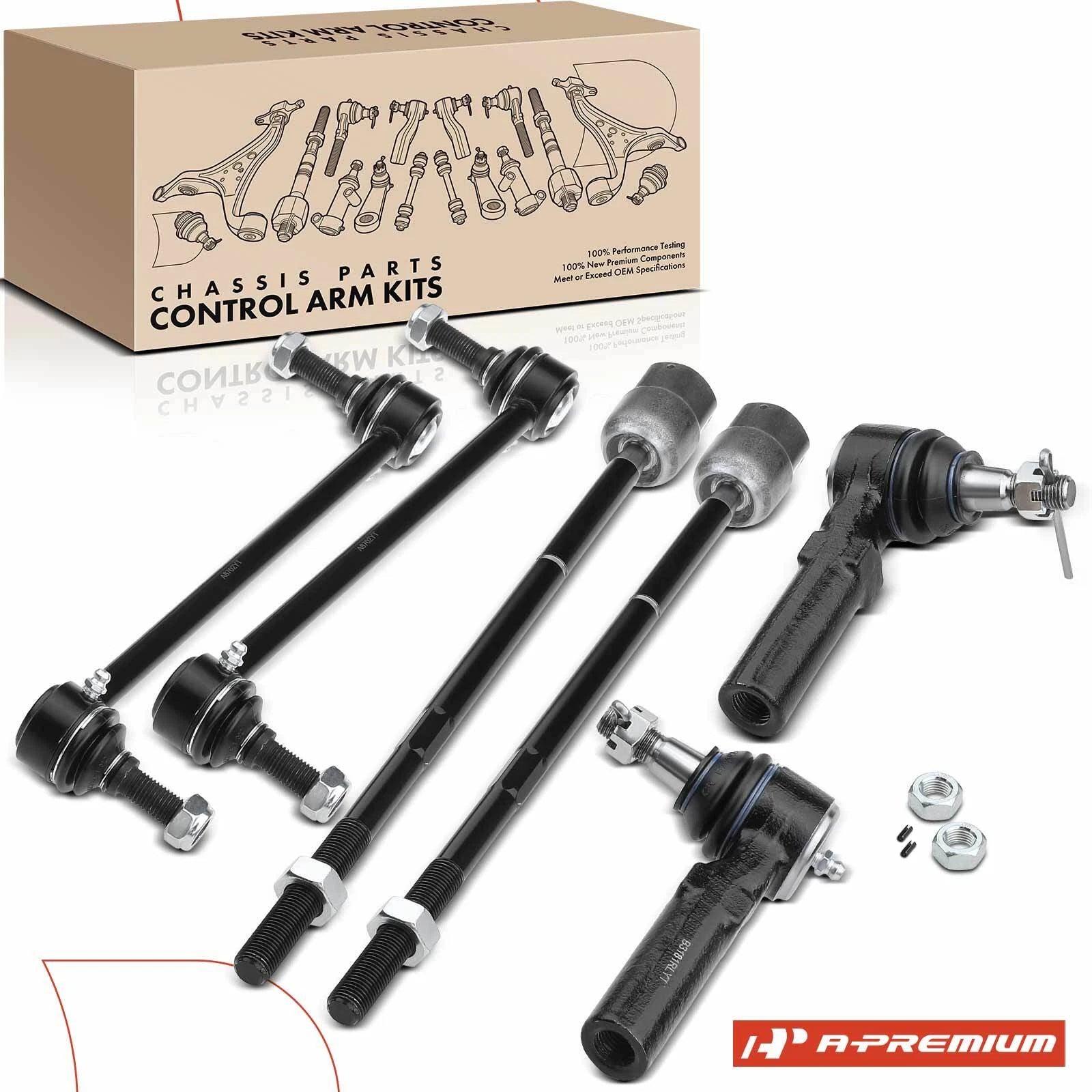 Set of 6 Front Sway Bar Link Tie Rods for Ford Windstar (1995–2003)