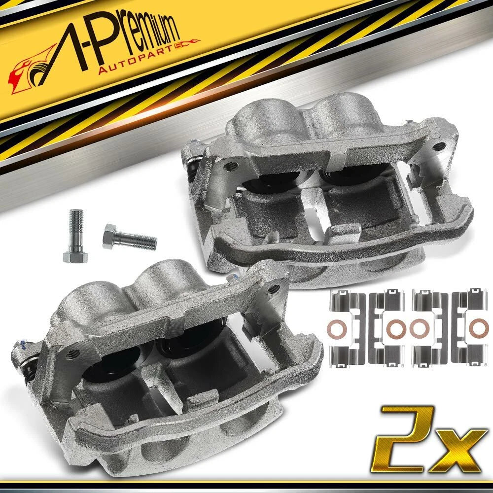 Pair Front Disc Brake Calipers for Ford F-150 (2009)