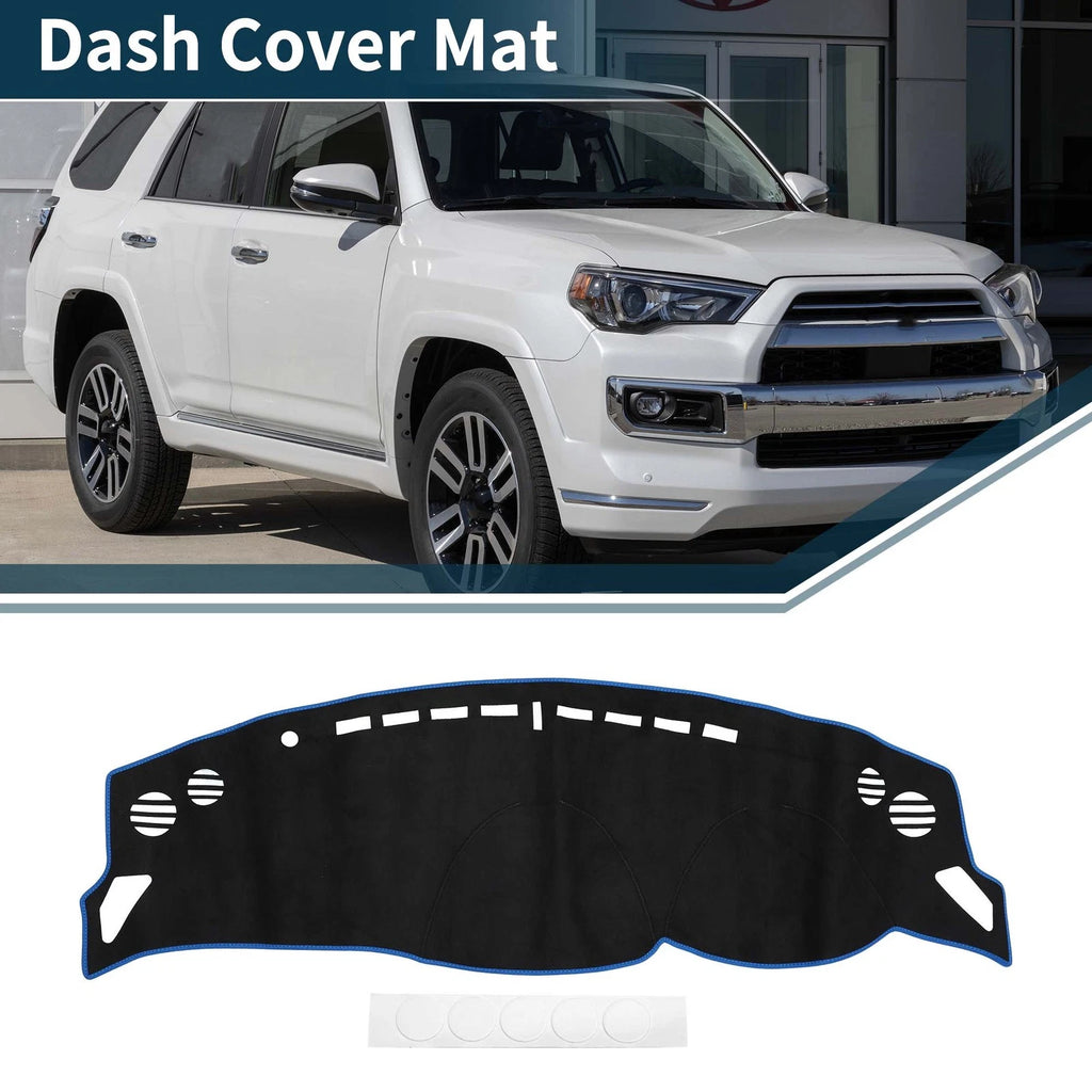 Dashboard Cover Mat for Toyota 86 (ZN6) (2012) Black Blue Sun Protector