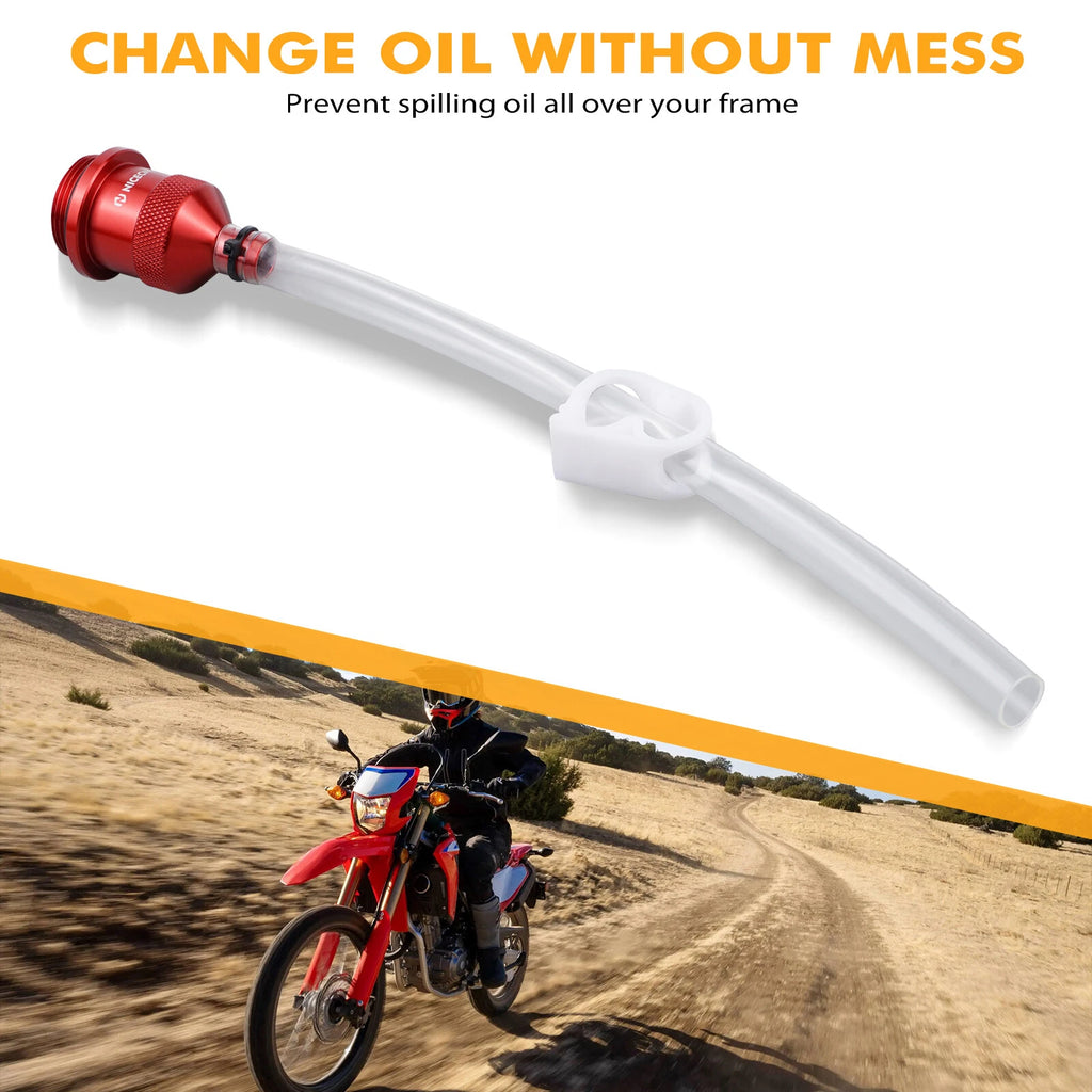 Oil Drain Tool Kit for Honda CRF450R CRF450L CRF450RX CRF450RL (2017–2023)