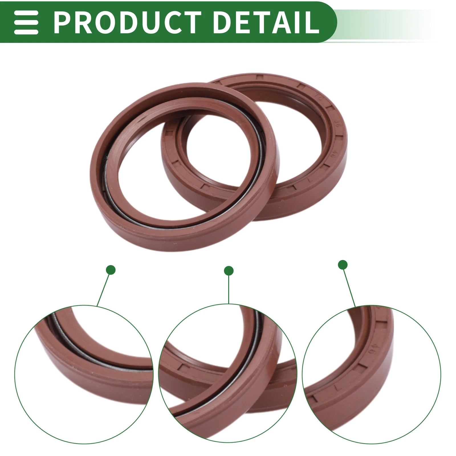 Set of 5 Oil Seal Rotary Shaft Seal 36x46x7mm for Various Models