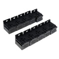 10 x 12V/24V 30A-80A 5 Pin Relay Socket Holder Block w/ 50 Terminals AU