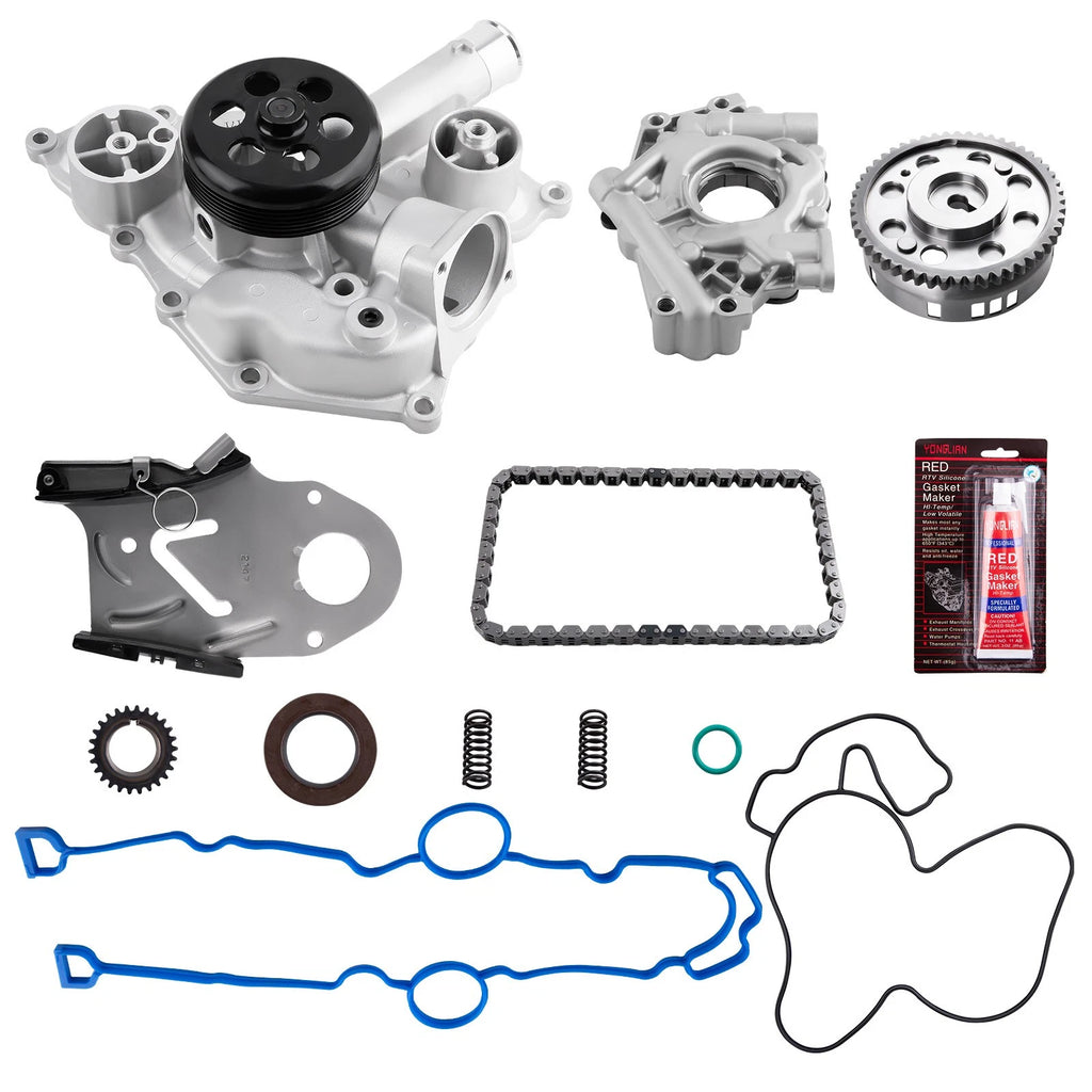 Timing Chain Kit & Water Pump Gasket Set for Dodge Ram 2500 3500 (2003–2018)