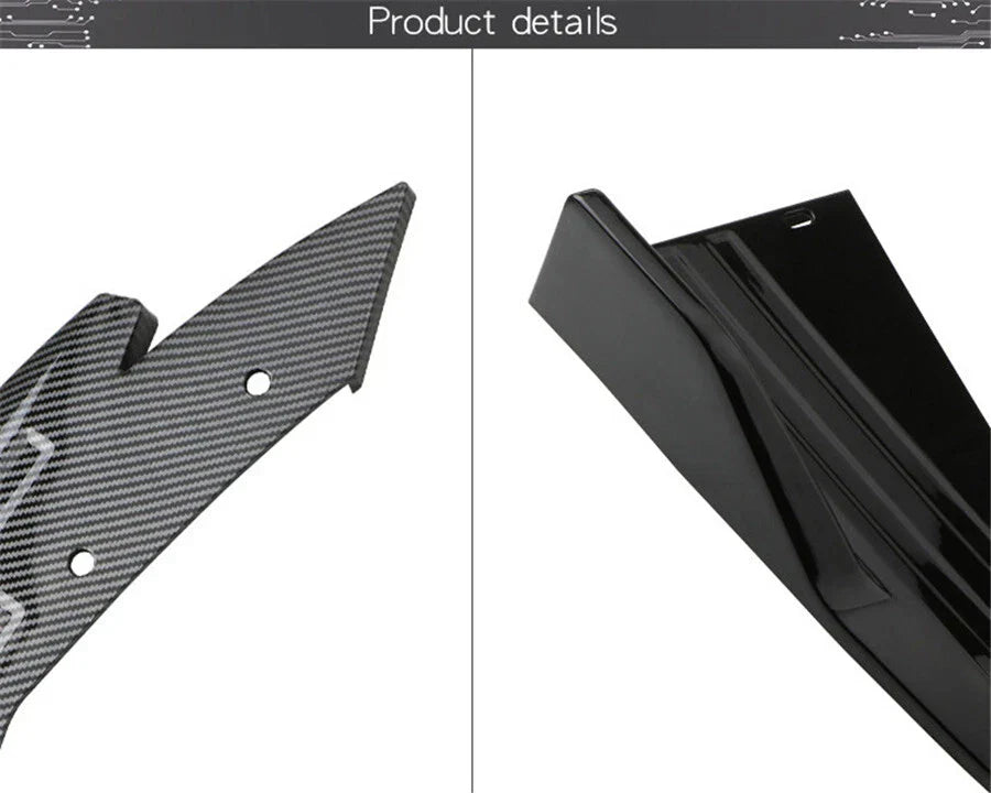 Rear Bumper Spoiler Lip Diffuser Winglet Side Skirt for AU Car Models