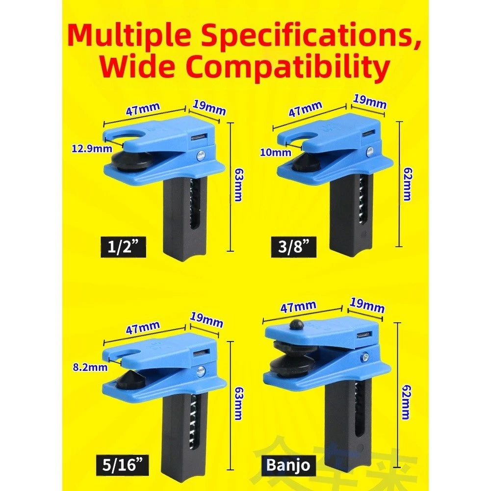 4 Piece Clamp Set for Vehicle Repair (Brake Line Cover Sealer)