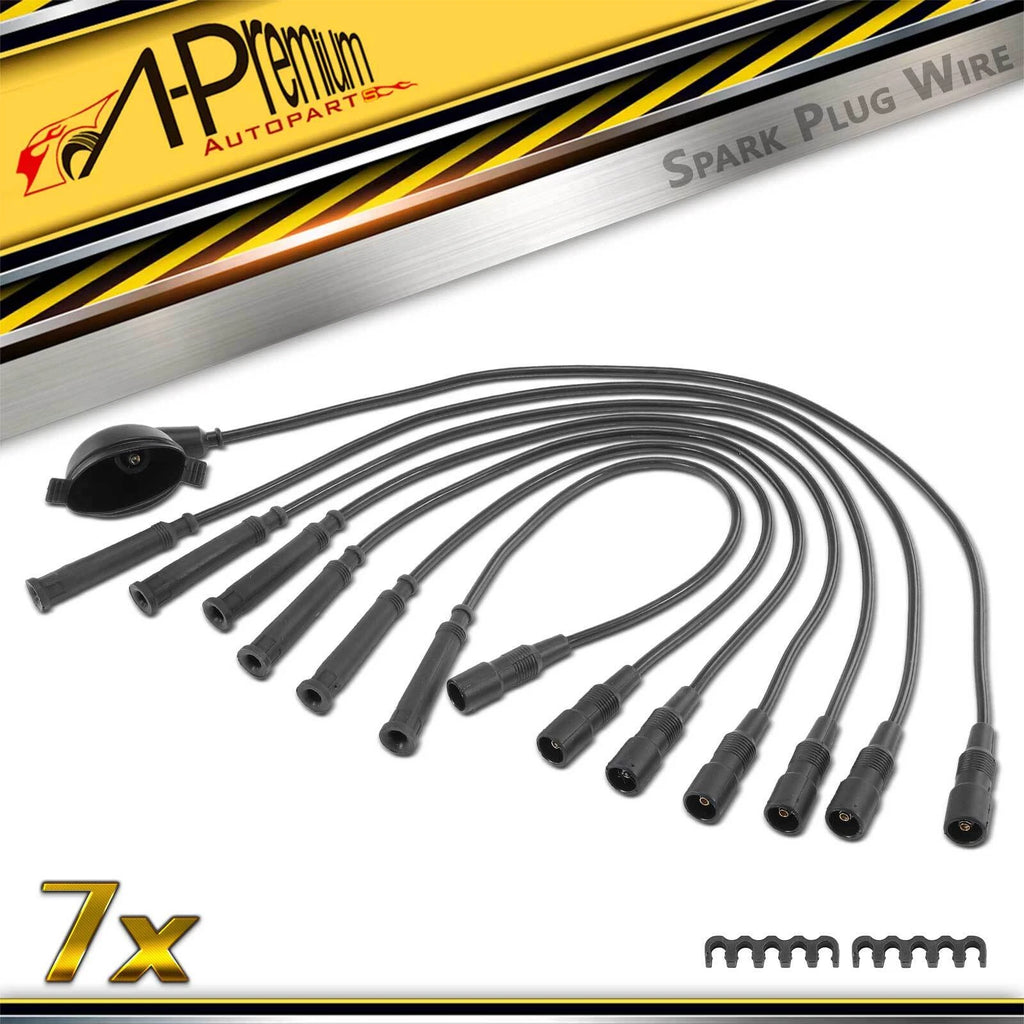 7x Spark Plug Wire Sets for BMW 325, 325e, 325es, 528e (1984–1988)