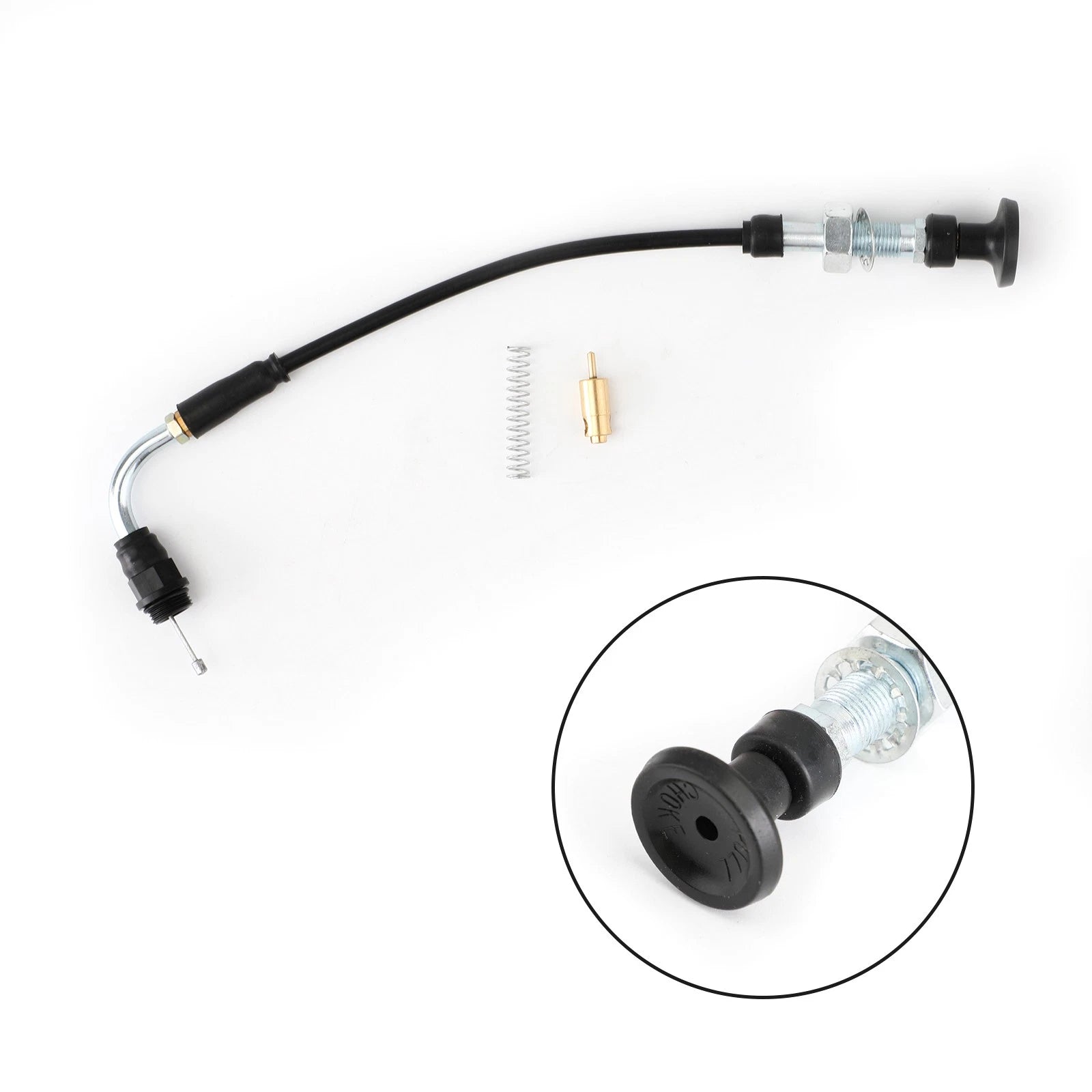 Carburetor Choke Cable for Harley Dyna Electra Glide (Mikuni HSR42 HSR45)
