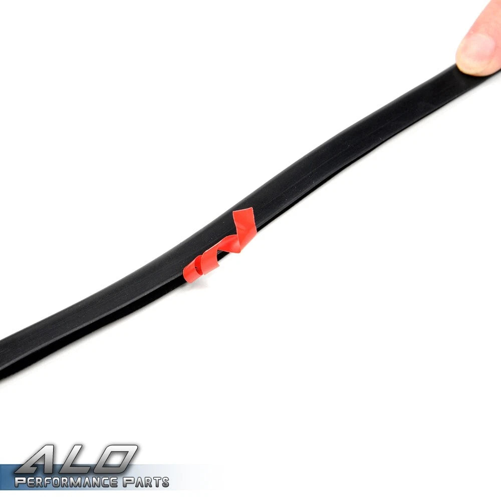 Set of 4 Rubber Fender Flares Edge Trim for Universal Fit