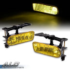 Fog Light Lens for Chevy Silverado, Suburban, Tahoe (1999–2006) Yellow