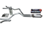 2.5" Dual Exhaust Kit for Dodge Ram 1500 (2009–2018) - Flow II, Clamp On Tips