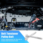 2X M12x1.5mm Pulley Tensioner Bolts for Toyota Corolla (1998–2008)