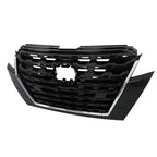 Front Bumper Grille Assembly for Nissan Kicks (2021–2023) Black