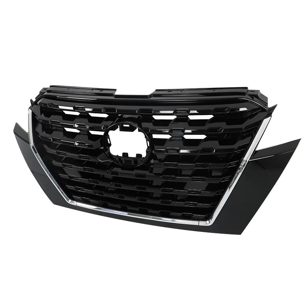 Front Bumper Grille Assembly for Nissan Kicks (2021–2023) Black