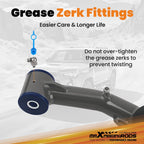 2X Front Upper Control Arms for Toyota FJ Cruiser (2007–2014) 4Runner (2003–2024)