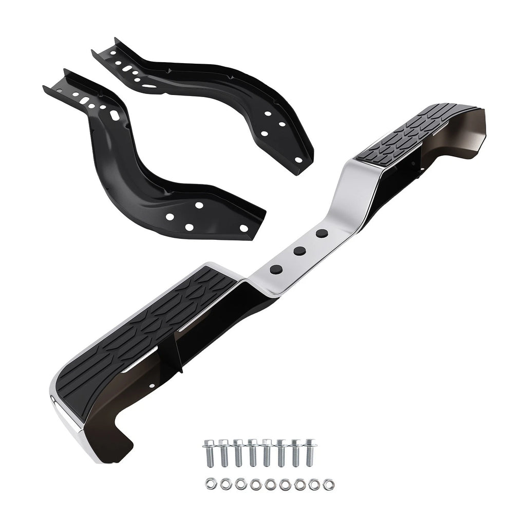 Rear Bumper Assembly for Toyota Pickup (1989–1995) Steel Chrome TO1102221