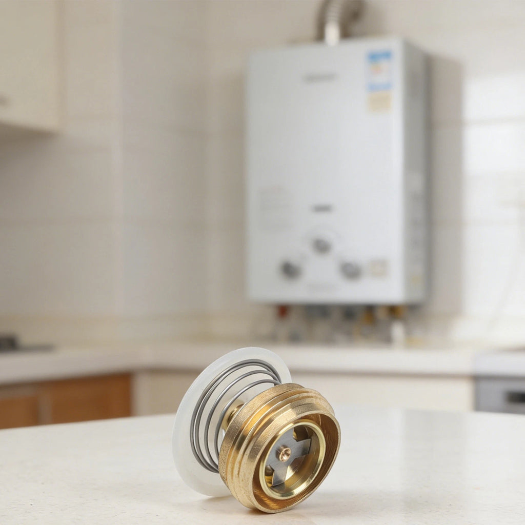 Gas Water Heater Copper Valve Regulator Core with Control Valve Cap Cover