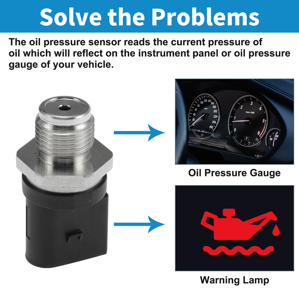 Engine Oil Pressure Sensor No.13538577623 for BMW 328D (2014–2018)