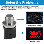 Engine Oil Pressure Sensor No.13538577623 for BMW 328D (2014–2018)