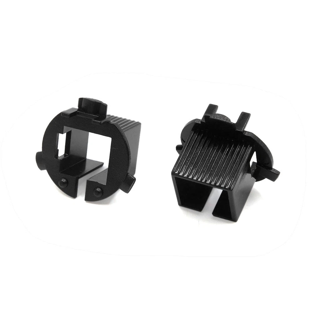 2X H7 HID Xenon Headlight Bulb Holder Adapter for Hyundai Santa Fe (2013–2018)