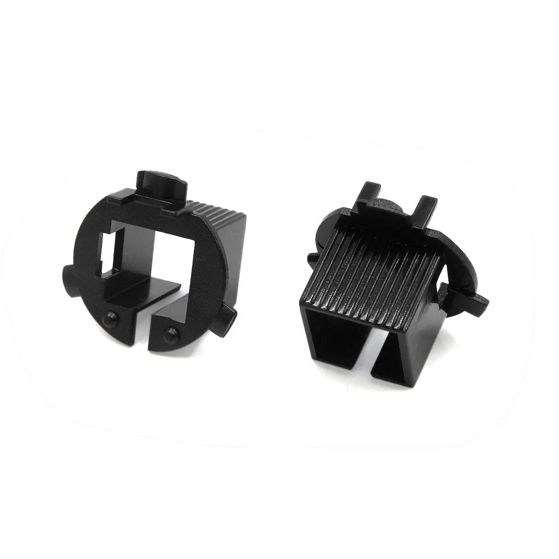 2X H7 HID Xenon Headlight Bulb Holder Adapter for Hyundai Santa Fe (2013–2018)