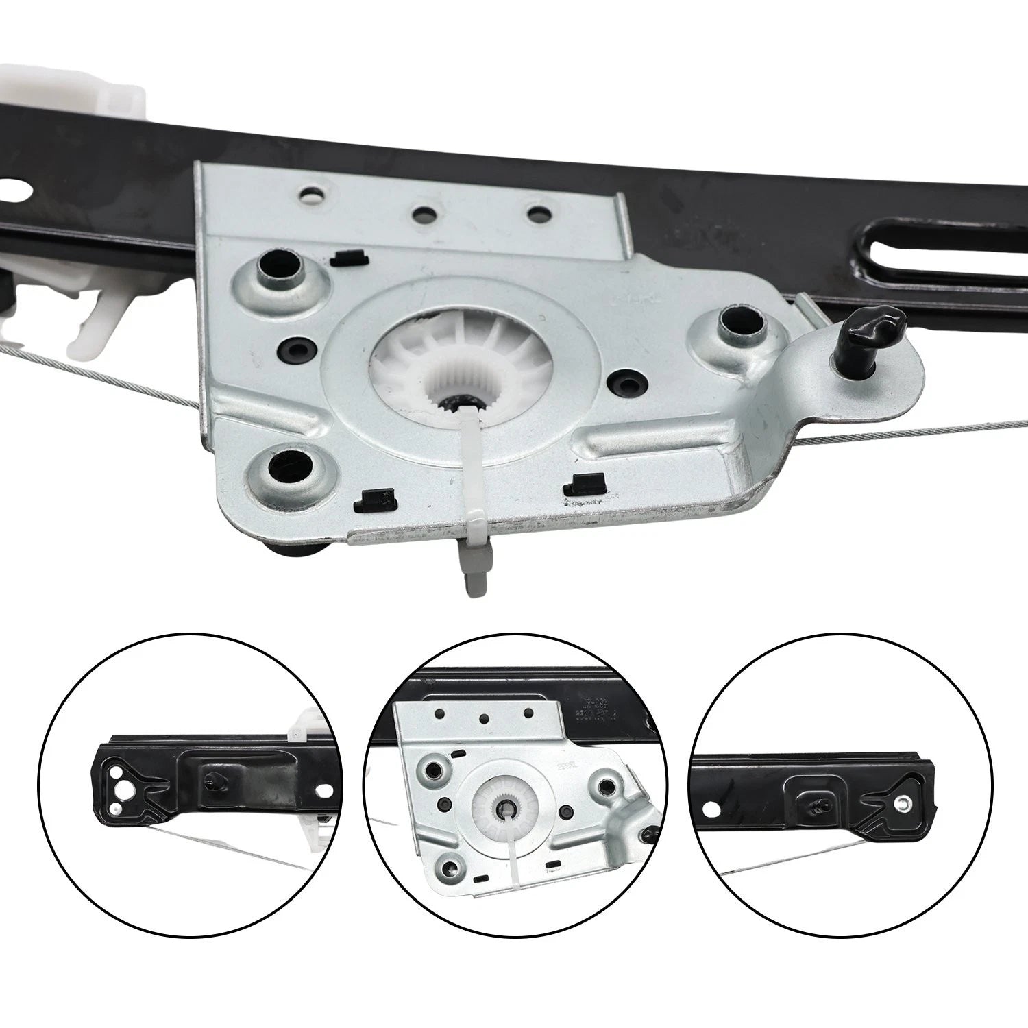 Set of 2 Power Window Regulators for BMW E90 E91 325i 328i 330i 335i