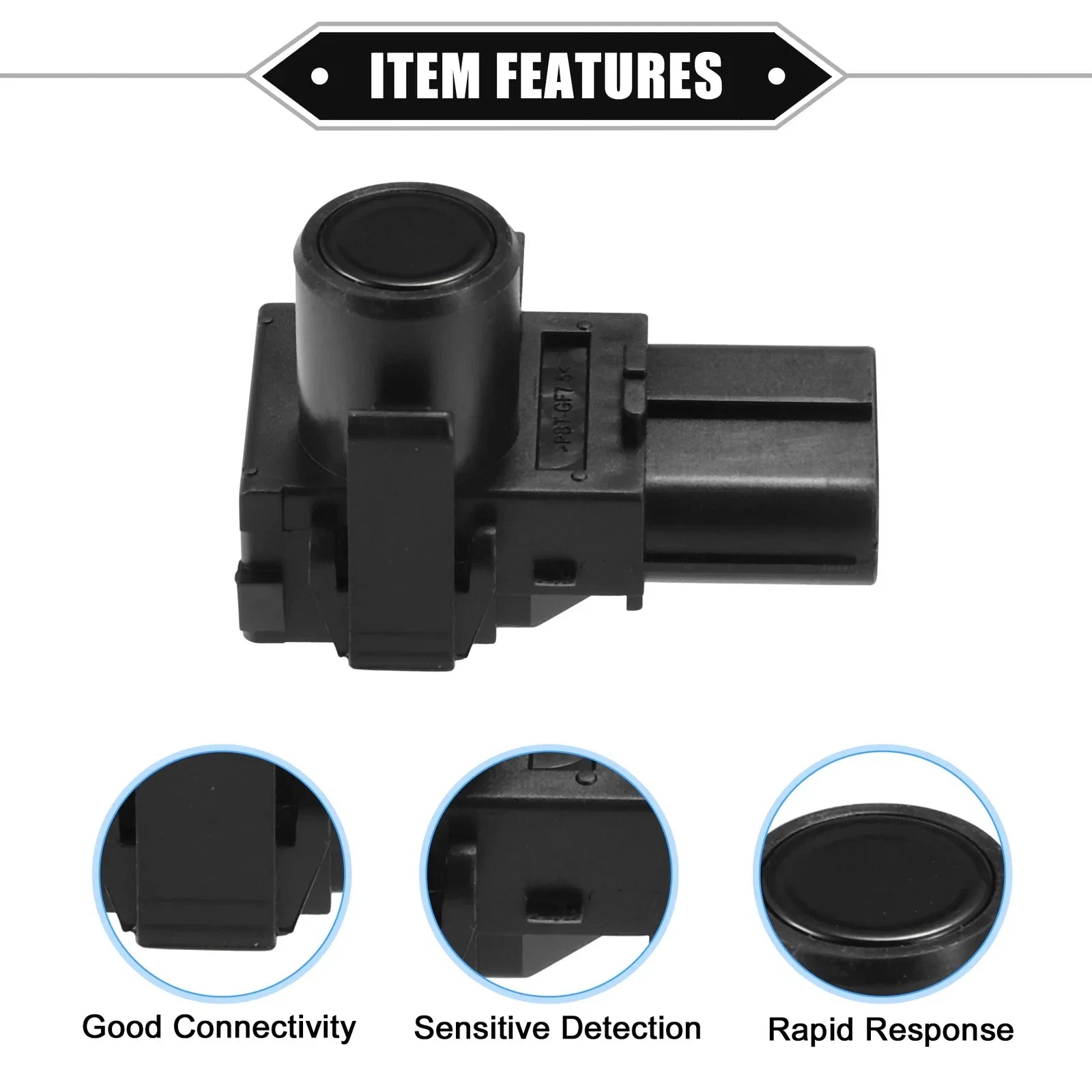 2 x PDC Front Bumper Reverse Parking Assist Sensors for Lexus (2010-2015)
