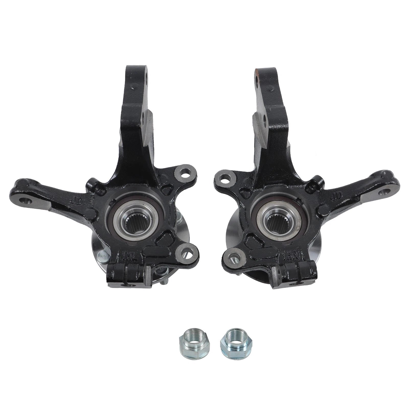 2X Front LH RH Knuckle & Wheel Hub Bearing for Nissan Versa Note (2014–2019)