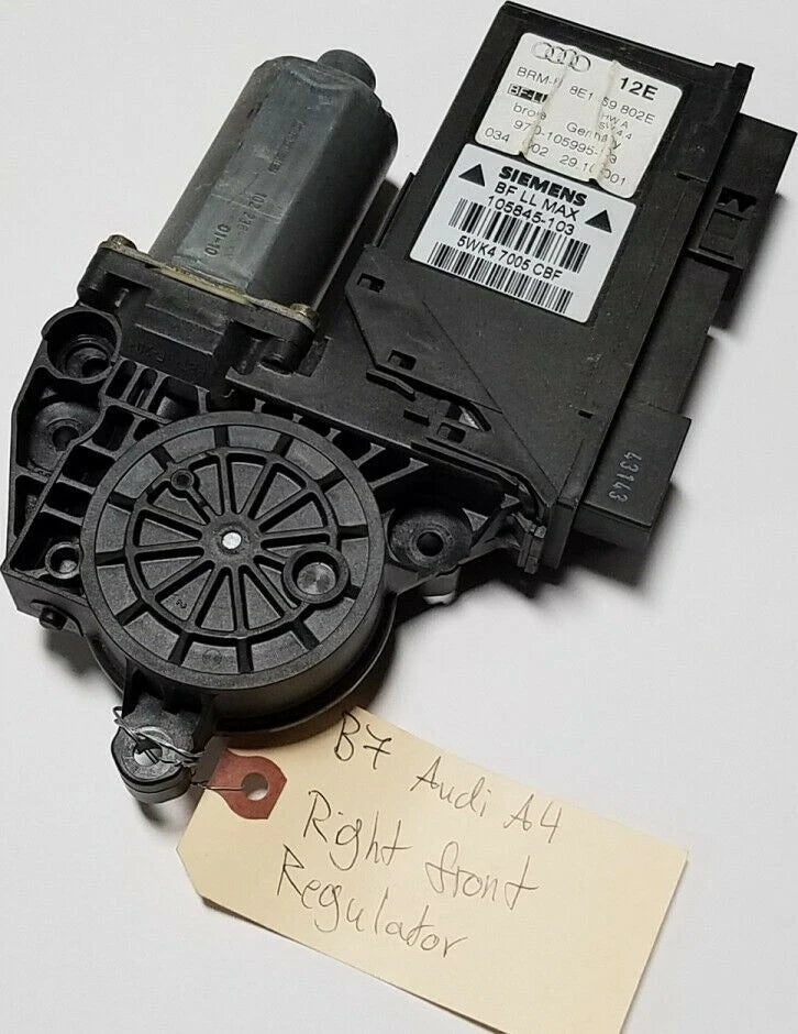 Front Passenger Power Window Motor for Audi A4 (2002–2003) 29472WH 5WK4-7005-CBF