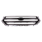 Replacement Black Chrome/Gloss ABS Plastic Front Grille (See Compatible Chart)