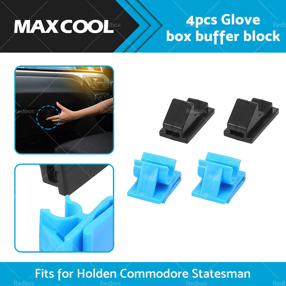 Glove Box Hinge Clips Bumpers for Holden Commodore VY VZ WK WL (2002–2007)