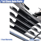 Glossy Black Grille with Chrome Trim for Subaru Forester (2019–2021)