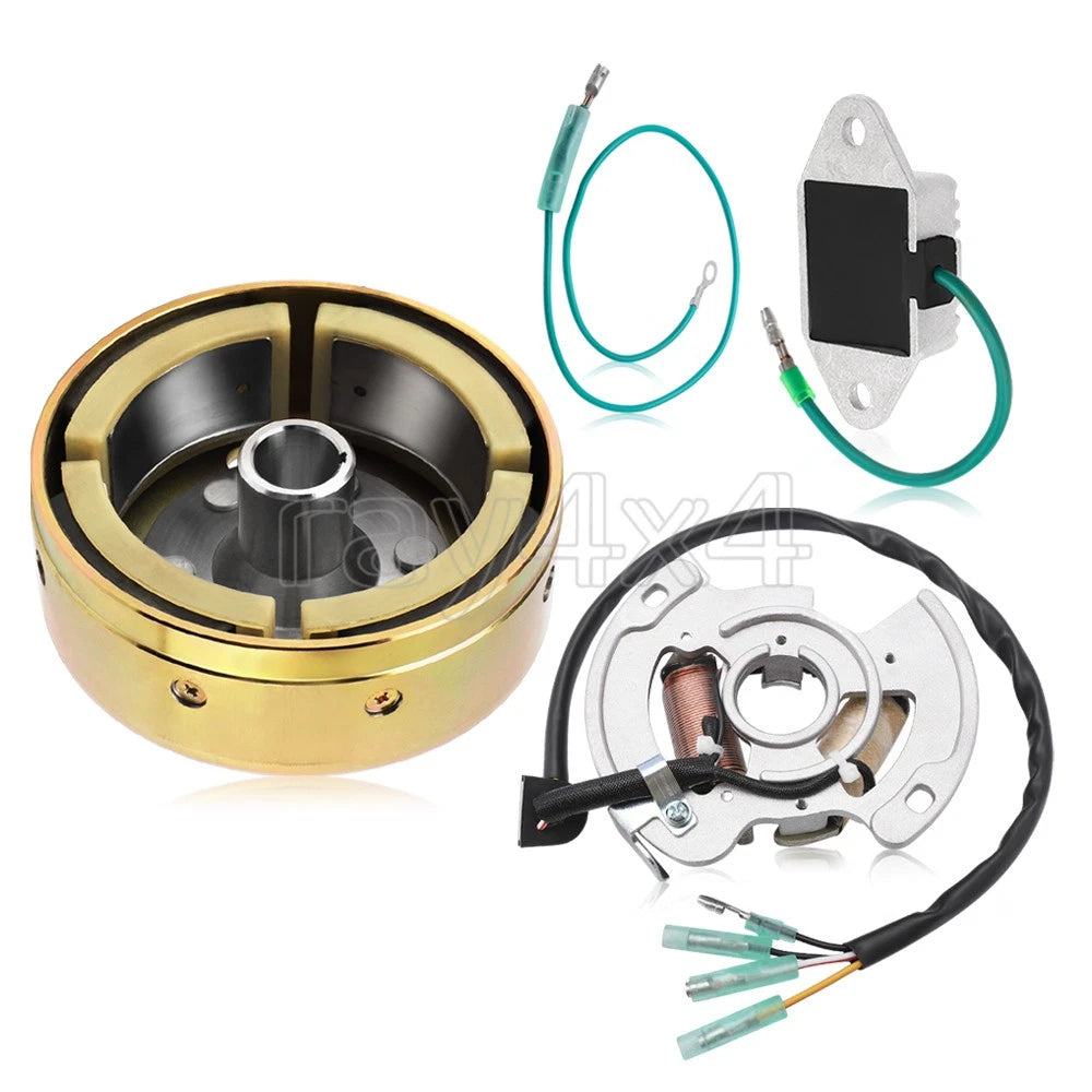 Flywheel Generator Rotor & Stator Magneto for Yamaha Blaster (200) 2XJ-85550-M1-00