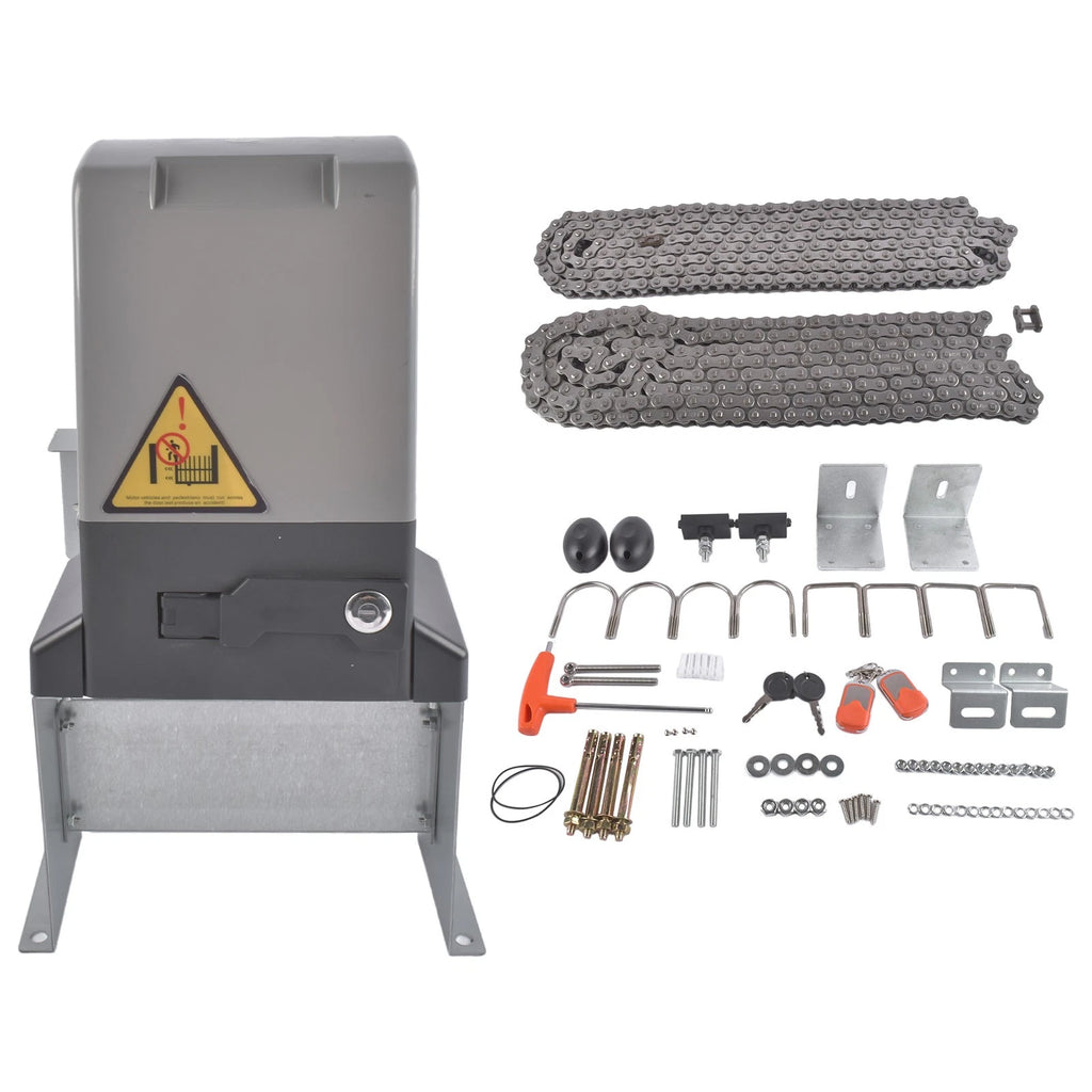 Electric Sliding Gate Opener for Automatic Doors (3300 lbs Capacity)